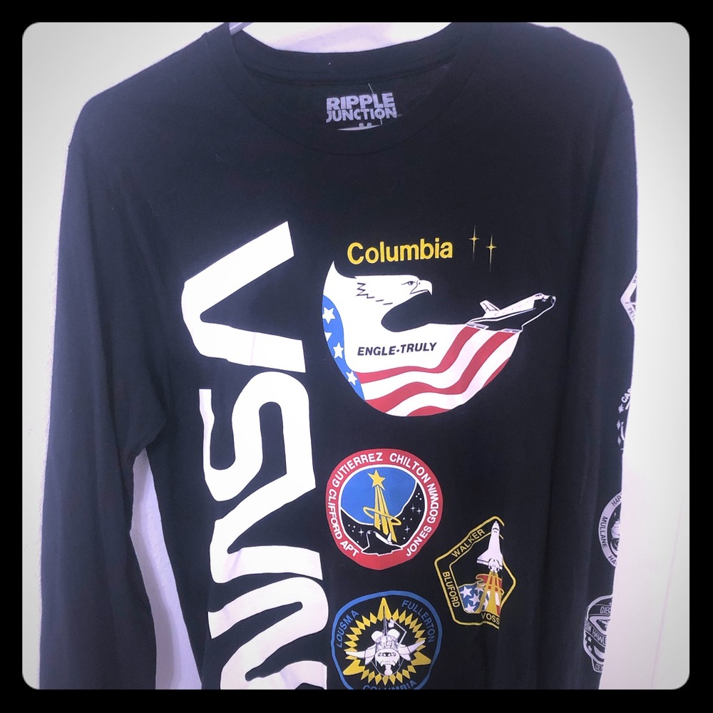 NASA COLUMBIA Long Sleeve T-Shirt